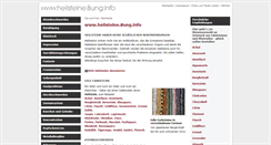 Desktop Screenshot of heilsteine.8ung.info